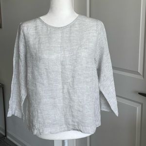Tahari linen shirt